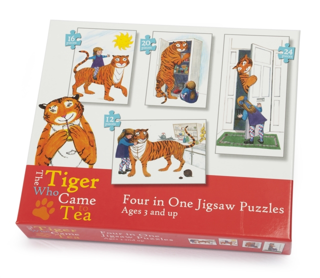 4185 Tiger  4 : 1 Puzzle, General merchandize Book