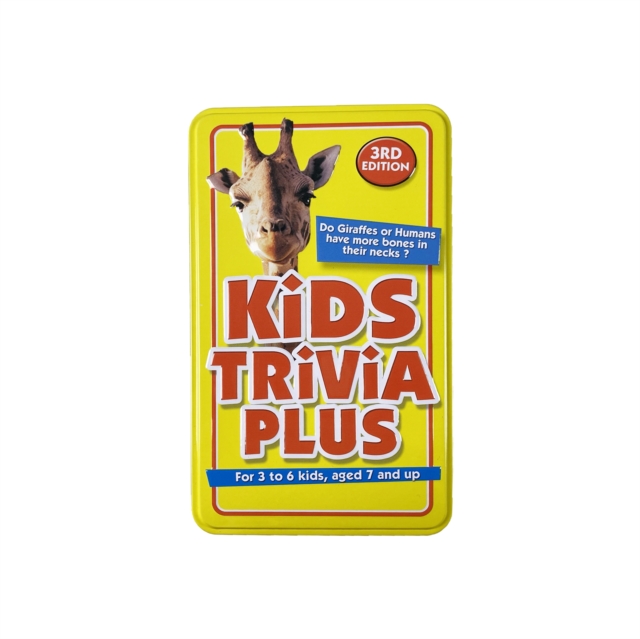 Kids Trivia 3rd Edition, Paperback Book