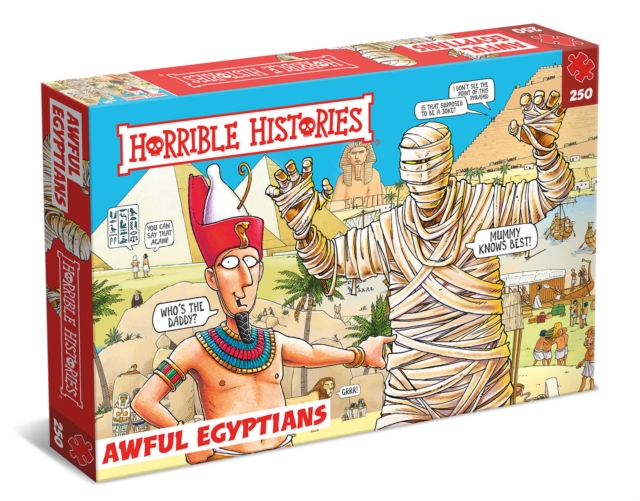 Horrible Histories Children's  250 Piece Jigsaw Puzzle - Awful Egyptians, General merchandize Book