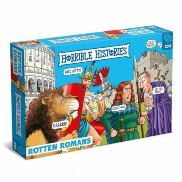 Horrible Histories Children's  250 Piece Jigsaw Puzzle - Rotten Romans, General merchandize Book