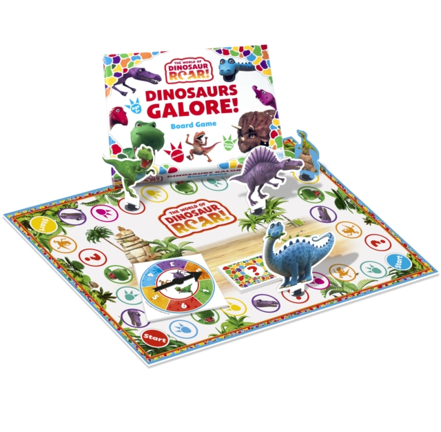 7355 Dino Roar Board Game, General merchandize Book
