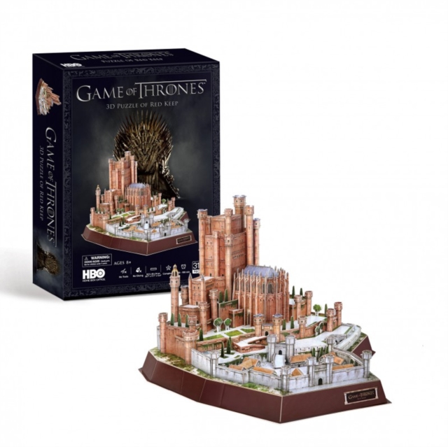 Game of Thrones - Red Keep 3D Puzzle, Paperback Book