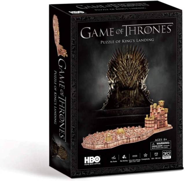 Game of Thrones - King's Landing 3D Puzzle, Paperback Book