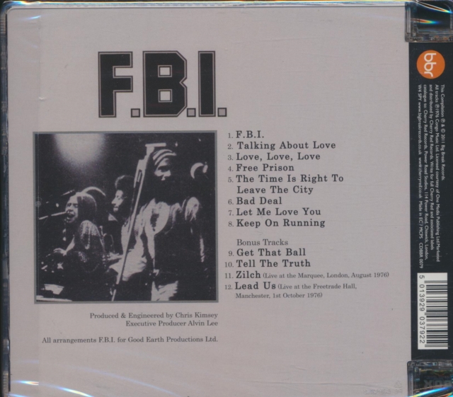F.B.I., CD / Album Cd