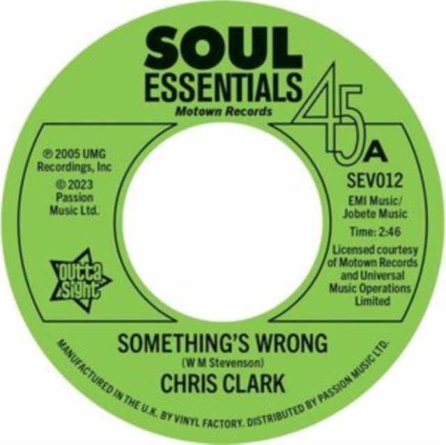 Something's Wrong/Do I Love You (Indeed I Do), Vinyl / 7" Single Vinyl