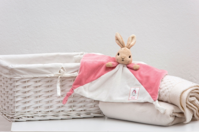 Flopsy Bunny Baby Comfort Blanket,  Book