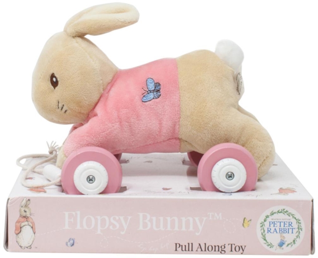 Flopsy Pull Along Soft Toy,  Book