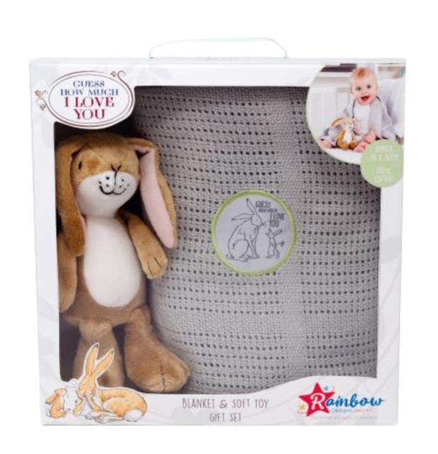 Guess How Much I Love You Soft Toy and Blanket Gift Set,  Book