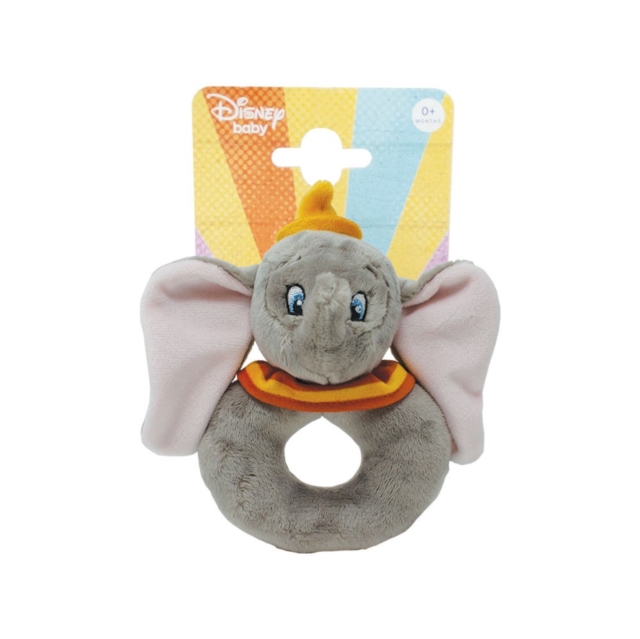 Disney Baby Dumbo Ring Rattle,  Book