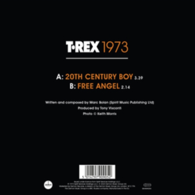 20th Century Boy (50th Anniversary Edition), Vinyl / 7" Single Picture Disc Vinyl