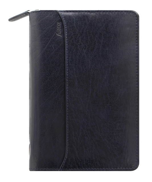 Filofax Personal Lockwood Zip navy organiser, Paperback Book