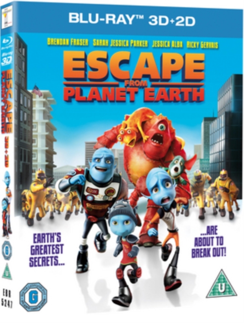 Escape from Planet Earth, Blu-ray  BluRay