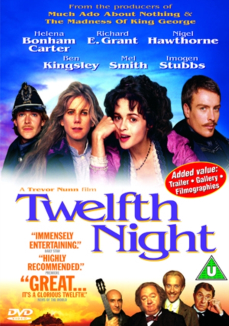 Twelfth Night, DVD  DVD