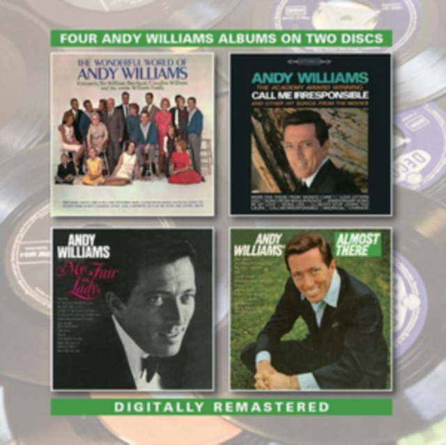 Four Andy Williams Albums: Wonderful World Of/Call Me Irresponsible/New Fair Lady/Almost..., CD / Album Cd