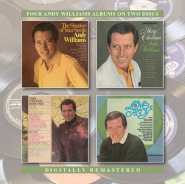 The Shadow of Your Smile/Merry Christmas/Born Free/Love, Andy: Four Andy Williams Albums On Two Discs, CD / Album Cd