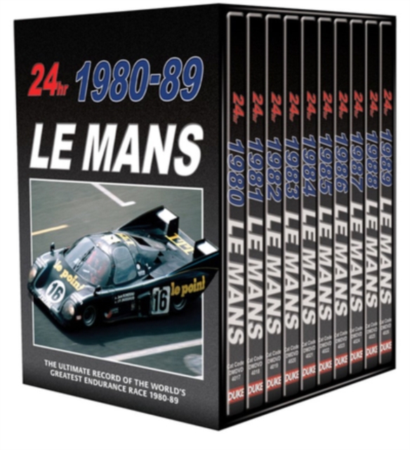 Le Mans: 1980-1989, DVD DVD