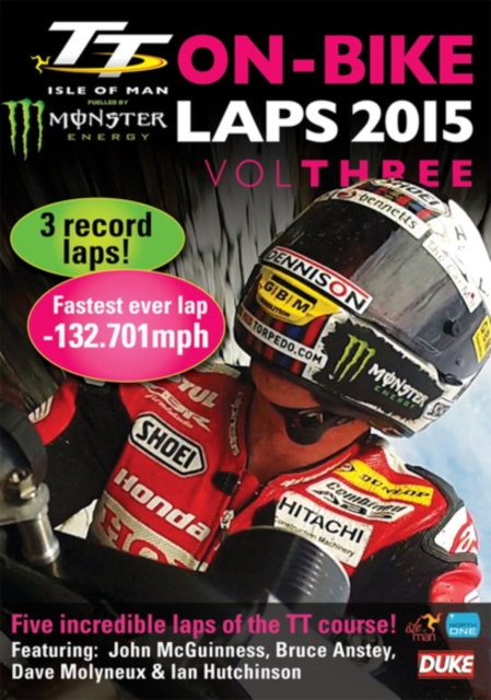 TT 2015: On-bike Laps - Volume 3, DVD DVD