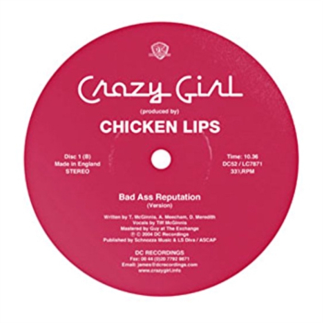 Bad Ass Reputation, Vinyl / 12" Single Vinyl