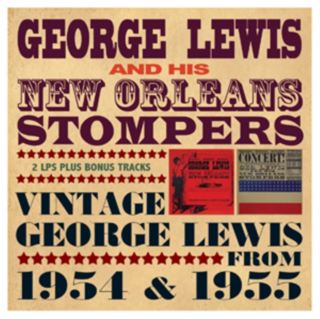 Vintage George Lewis 1954 & 1955, CD / Album Cd