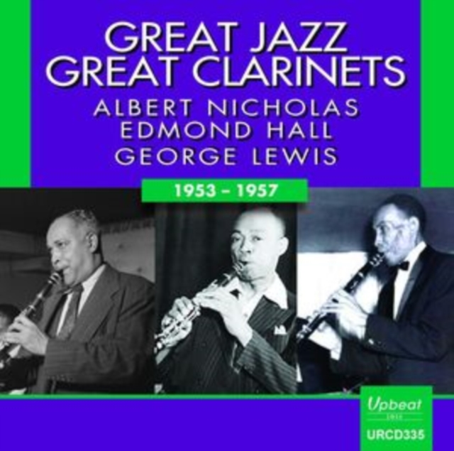 Great Jazz, Great Clarinets: 1953-1957, CD / Album (Jewel Case) Cd