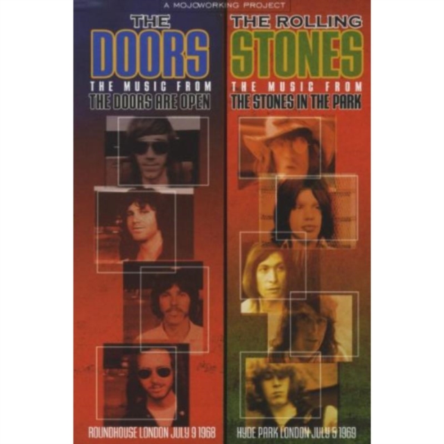 The Doors: The Doors Are Open/The Rolling Stones: The Stones..., DVD DVD