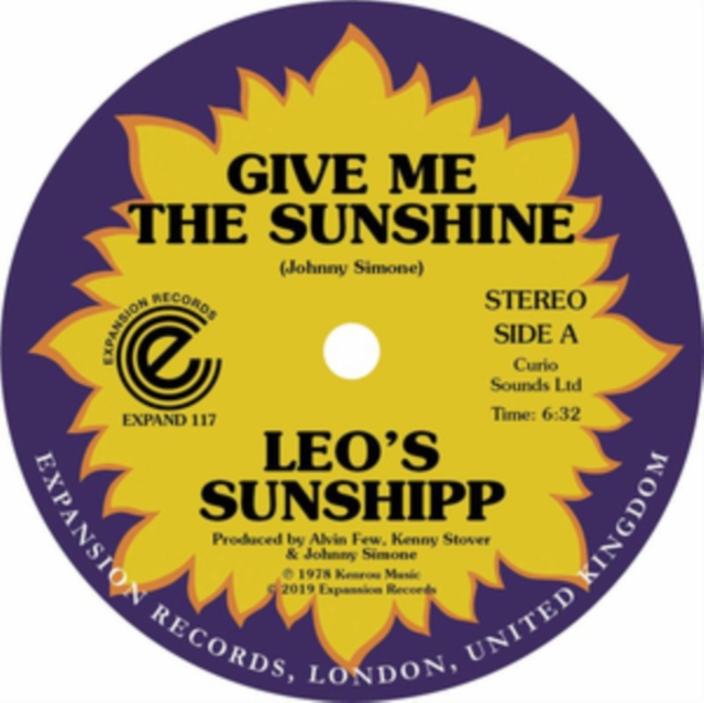 Give Me the Sunshine, Vinyl / 12" Single Vinyl