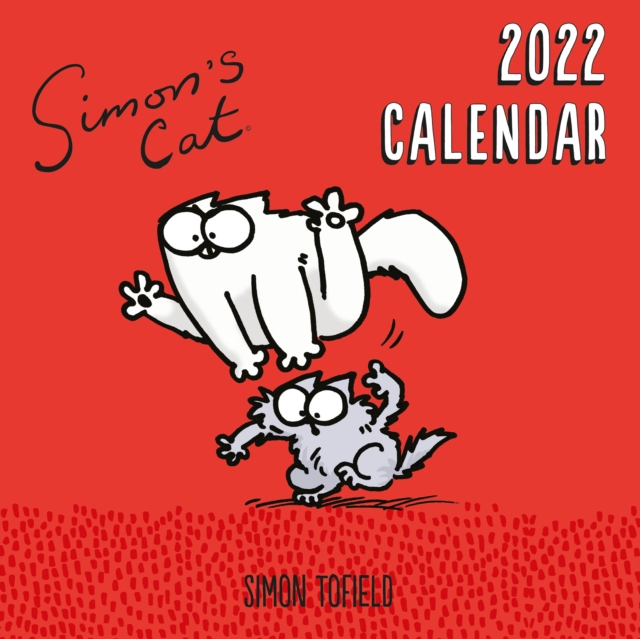 Simon's Cat Square Wall Calendar 2022, Calendar Book