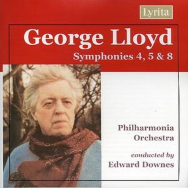 George Lloyd: Symphonies 4, 5 & 8, CD / Album Cd