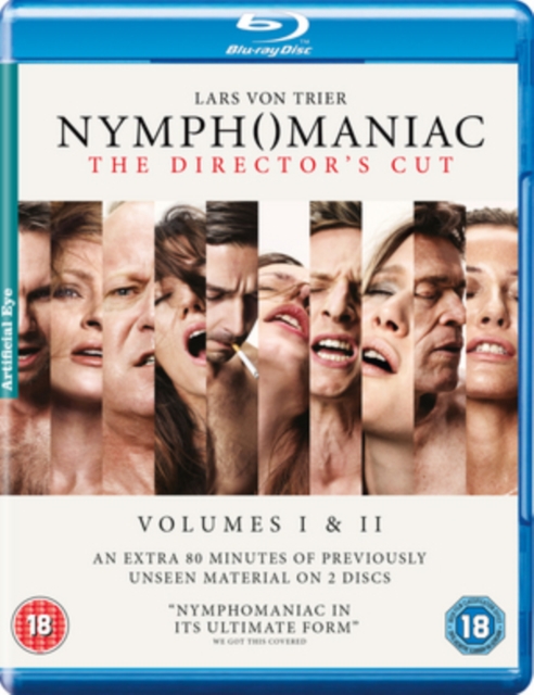 Nymphomaniac: The Director's Cut, Blu-ray  BluRay
