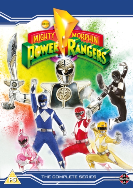 Mighty Morphin Power Rangers: Complete Season 1-3, DVD DVD