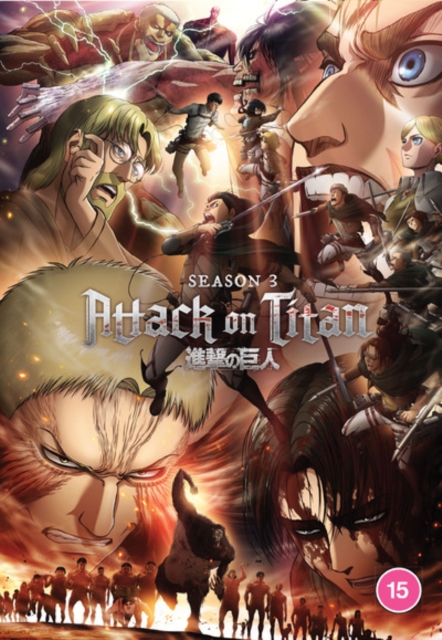 Attack On Titan: Complete Season 3, DVD DVD