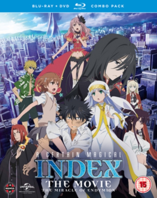 A   Certain Magical Index: The Movie - The Miracle of Endymion, Blu-ray BluRay