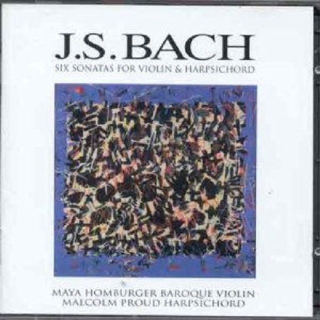 Bach/6 Sonatas for Violin and Harpsichord, CD / Album Cd