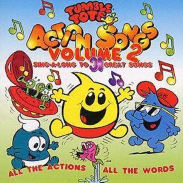 Action Songs Volume 2: TUMBLE TOTS;SING.A.LONG TO 31 GREAT SONGS;ALL THE ACTIONS AL, CD / Album Cd