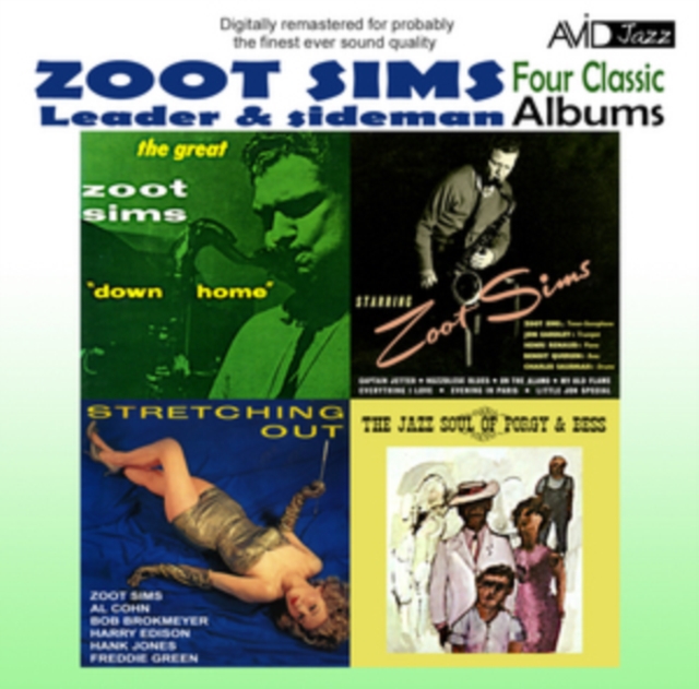 Four Classic Albums: Stretching Out/Starring/Down Home/Jazz Soul of Porgy & Bess, CD / Album Cd