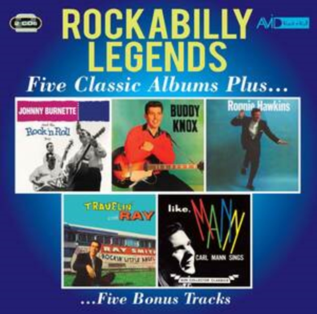 Rockabilly Legends: Five Classic Albums Plus..., CD / Album Cd