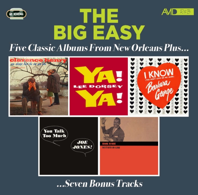 The Big Easy: Five Classic Albums from New Orleans Plus, CD / Album Cd