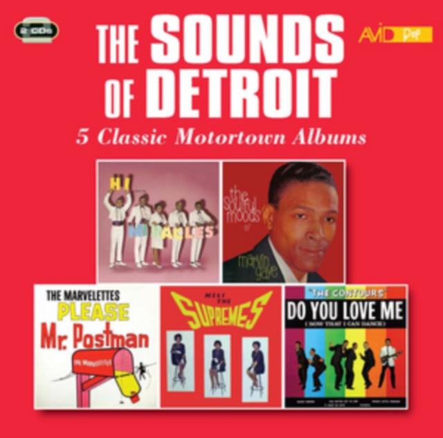 The Sounds of Detroit: 5 Classic Motortown Albums, CD / Album Cd