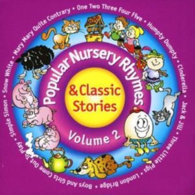 Popular Nursery Rhymes and Classic Stories Vol. 2, CD / Album Cd