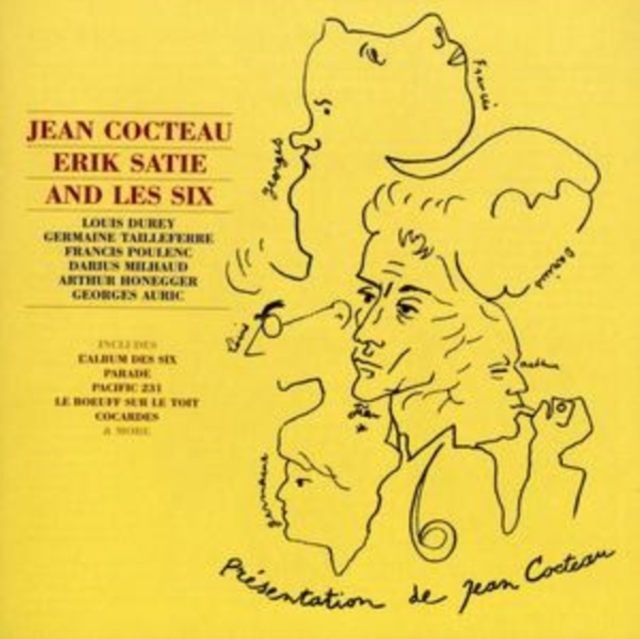 Cocteau, Satie and Les Six, CD / Album Cd