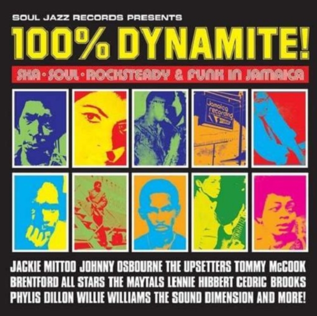 Soul Jazz Records Presents: 100% Dynamite!: Ska, Soul, Rocksteady & Funk in Jamaica, Vinyl / 12" Album Vinyl