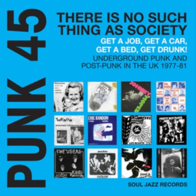 PUNK 45: There's No Such Thing As Society: Undergeround Punk in the UK 1977-81 (10th Anniversary Edition), Vinyl / 12" Album Coloured Vinyl Vinyl