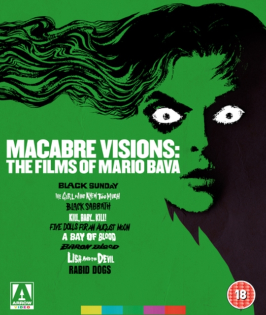 Macabre Visions - The Films of Mario Bava, Blu-ray BluRay