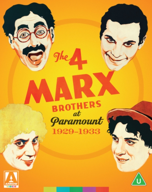 The 4 Marx Brothers at Paramount: 1929-1933, Blu-ray BluRay