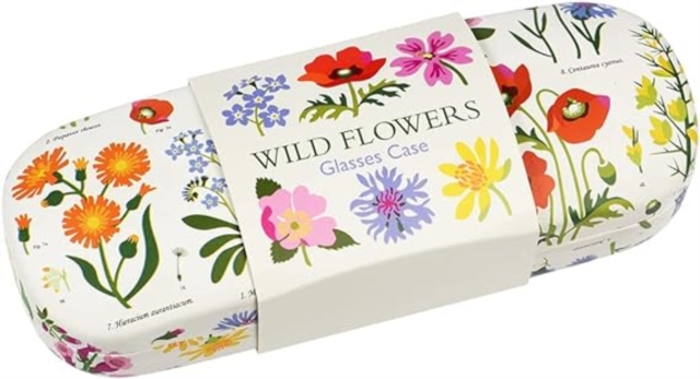 Glasses Case & Cleaning Cloth - Wild Flowers, Paperback Book