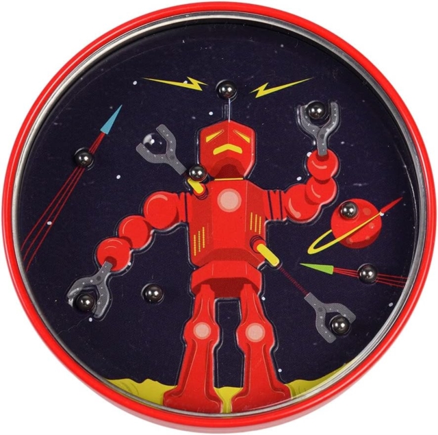 Tin tilt puzzle - Sci-fi robot, Paperback Book