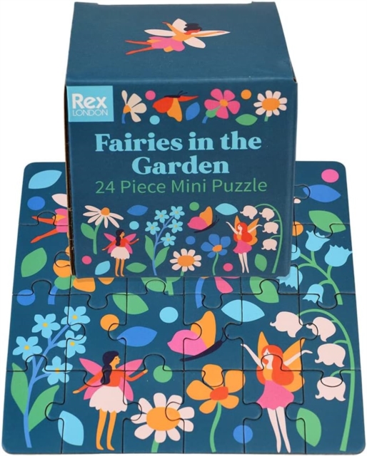 Mini puzzle - Fairies in the Garden, Paperback Book