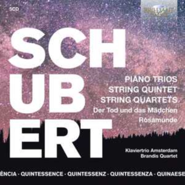 Schubert: Piano Trios/String Quintet/String Quartets, CD / Box Set Cd
