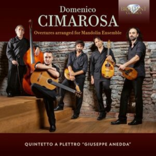 Domenico Cimarosa: Overtures Arranged for Mandolin Ensemble, CD / Album Cd
