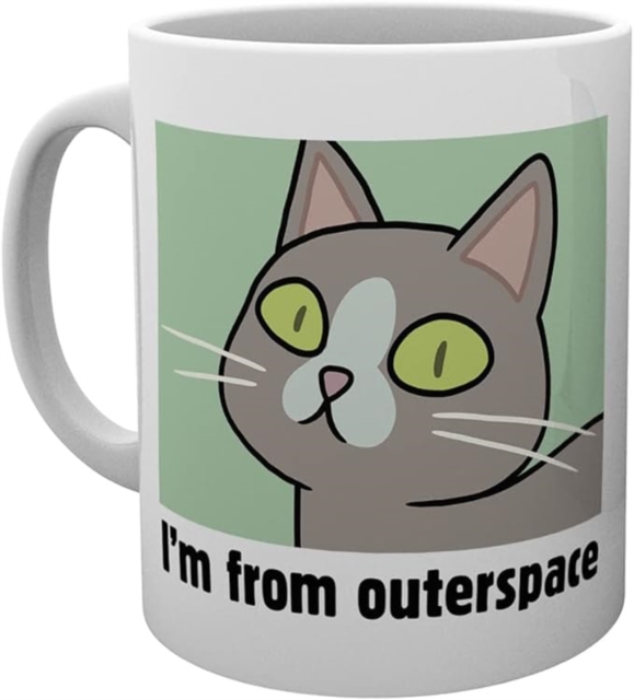Rick And Morty Outerspace Mug, Paperback Book